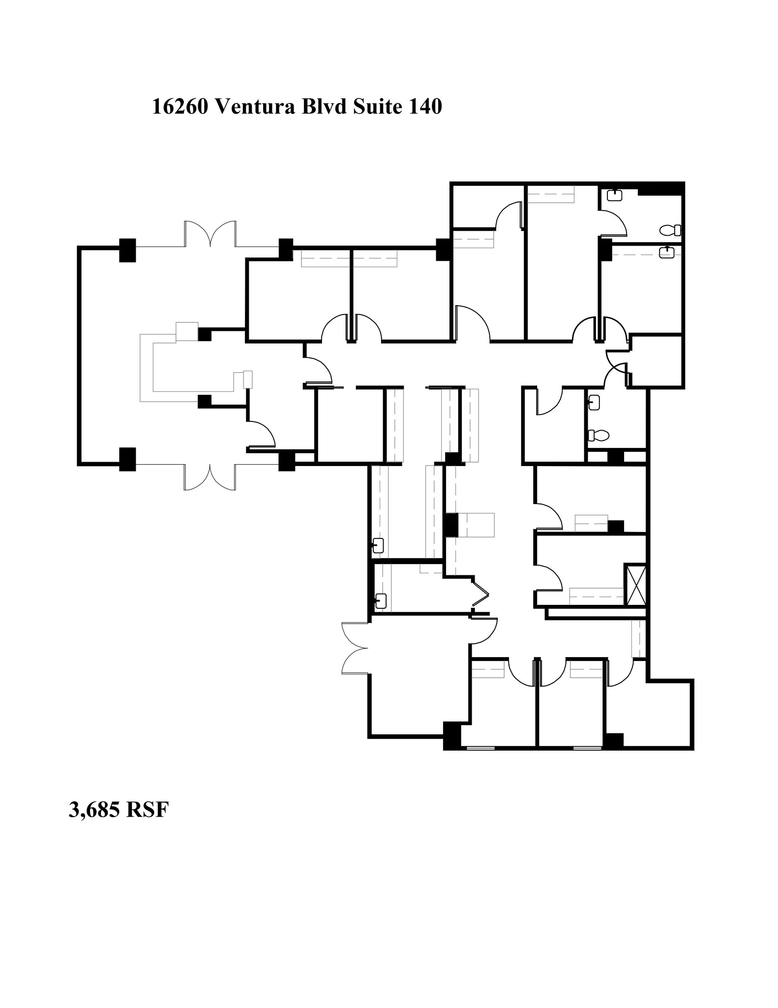 16260 Ventura Blvd, Encino, CA for lease Site Plan- Image 1 of 1