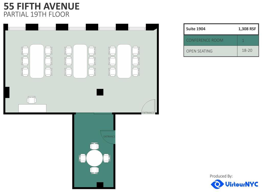55 Fifth Ave, New York, NY for lease Floor Plan- Image 1 of 6