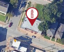 2229-2237 Lynch St, Saint Louis, MO - aerial  map view