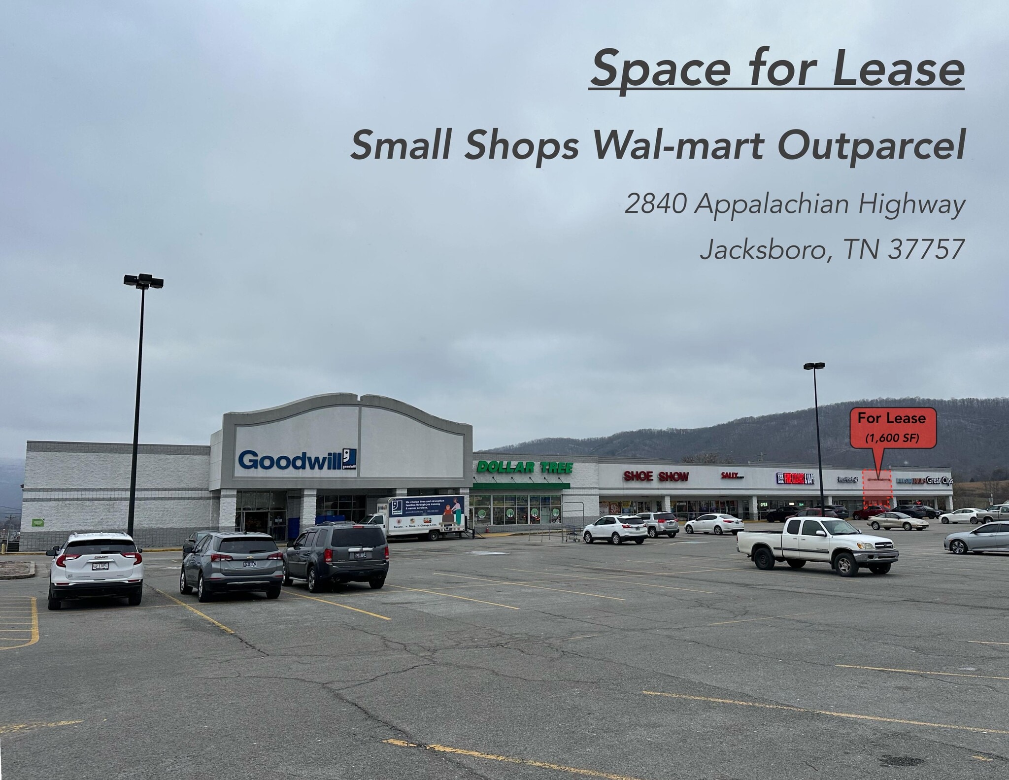 2832-2844 Appalachian Hwy, Jacksboro, TN for lease Building Photo- Image 1 of 7