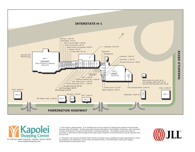 590 Farrington Hwy, Kapolei, HI for lease - Site Plan - Image 1 of 1