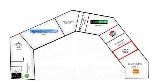 400 NE Central Ave E, Saint Michael, MN for lease Floor Plan- Image 1 of 1