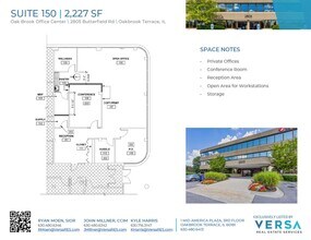 2707 Butterfield Rd, Oak Brook, IL for lease Floor Plan- Image 1 of 1