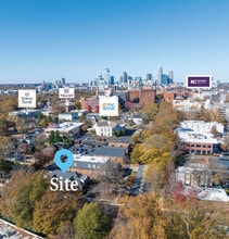 2040 Randolph Rd, Charlotte, NC - AERIAL  map view - Image1