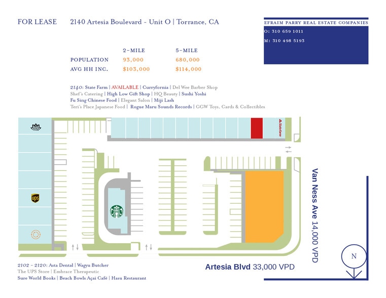 2140 Artesia Blvd, Torrance, CA for lease - Building Photo - Image 3 of 4