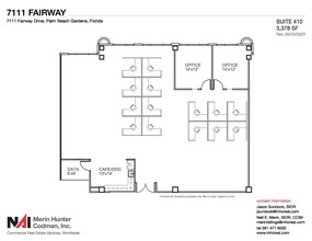 7108-7121 Fairway Dr, Palm Beach Gardens, FL for lease Floor Plan- Image 1 of 10