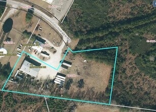 196 Southpark Dr, Wallace, NC - Aerial  map view
