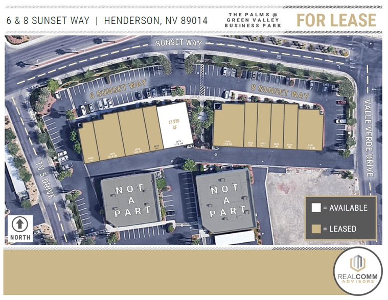 8 Sunset Way, Henderson, NV for lease - Building Photo - Image 3 of 6