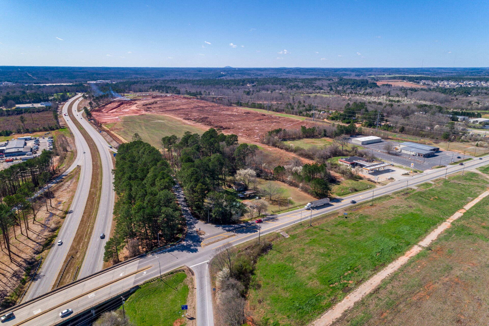 705 N Broad St, Monroe, GA for sale Aerial- Image 1 of 1