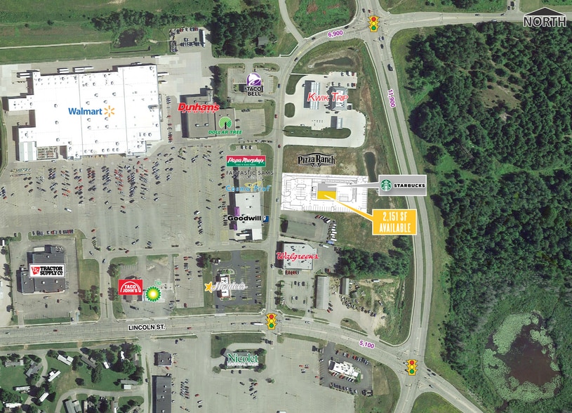 297 Eisenhower Pky, Rhinelander, WI for lease - Building Photo - Image 2 of 4