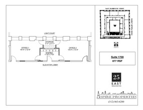 25 E Washington St, Chicago, IL for lease Site Plan- Image 1 of 1