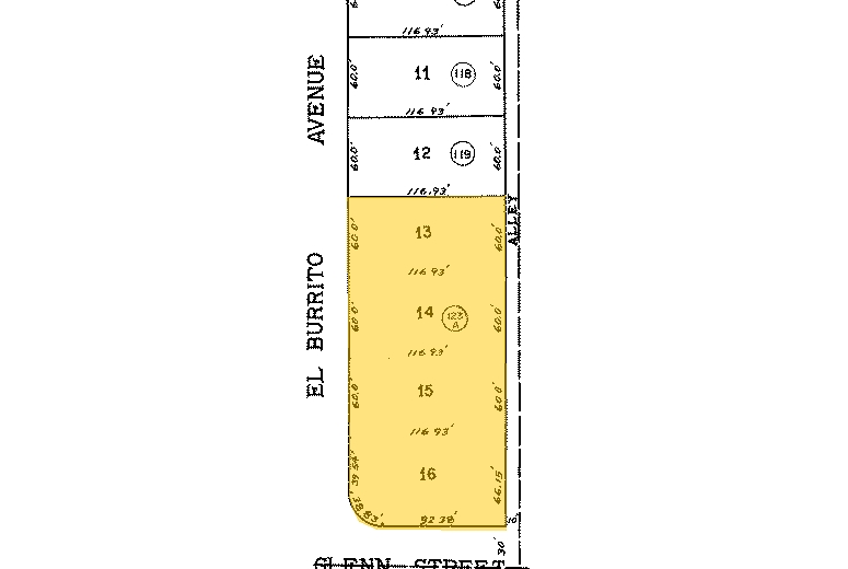 2802 N El Burrito Ave, Tucson, AZ for lease - Plat Map - Image 2 of 34