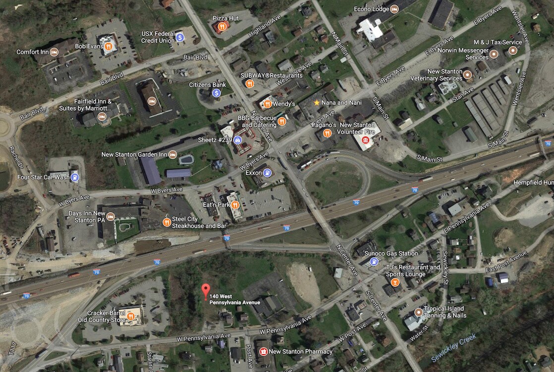 140 W Pennsylvania Ave, New Stanton, PA 15672 Commercial Land