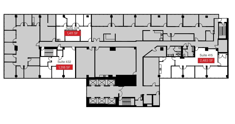 1330 Broadway, Oakland, CA for lease Floor Plan- Image 1 of 1