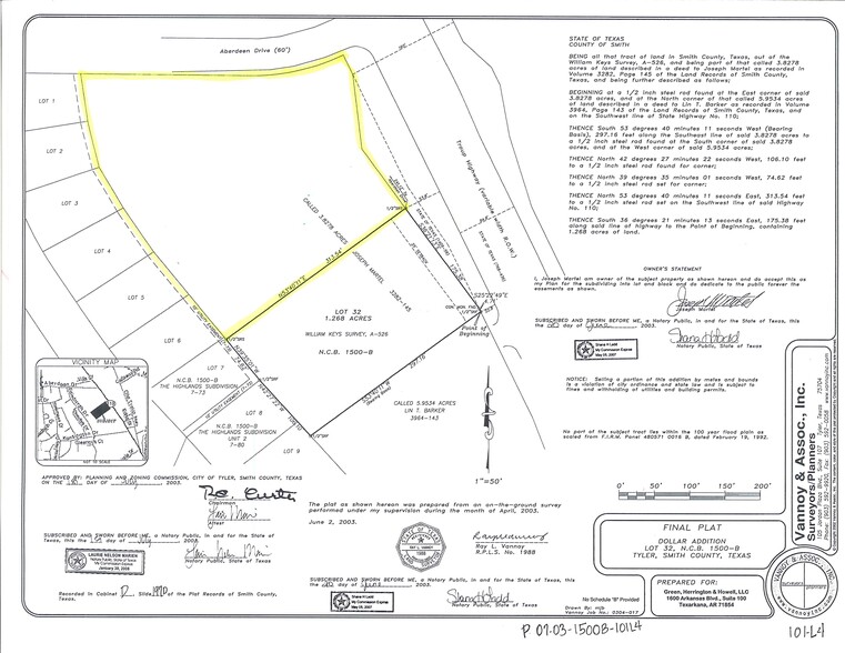 2325 Aberdeen Dr, Tyler, TX for sale - Building Photo - Image 2 of 2