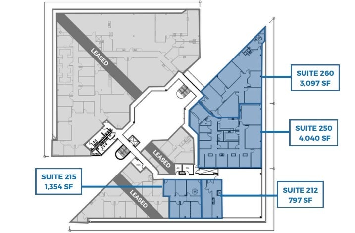 2950 S Gessner Rd, Houston, TX for lease Floor Plan- Image 1 of 1