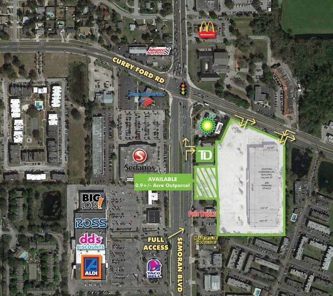 1801 S Semoran Blvd, Orlando, FL 32822 Retail for Lease