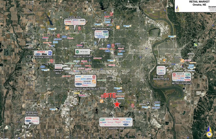 10111 S 71st Plz, Papillion, NE for sale - Aerial - Image 2 of 2