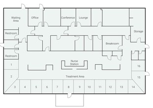 129 King St, Jonesboro, GA for lease Floor Plan- Image 1 of 1