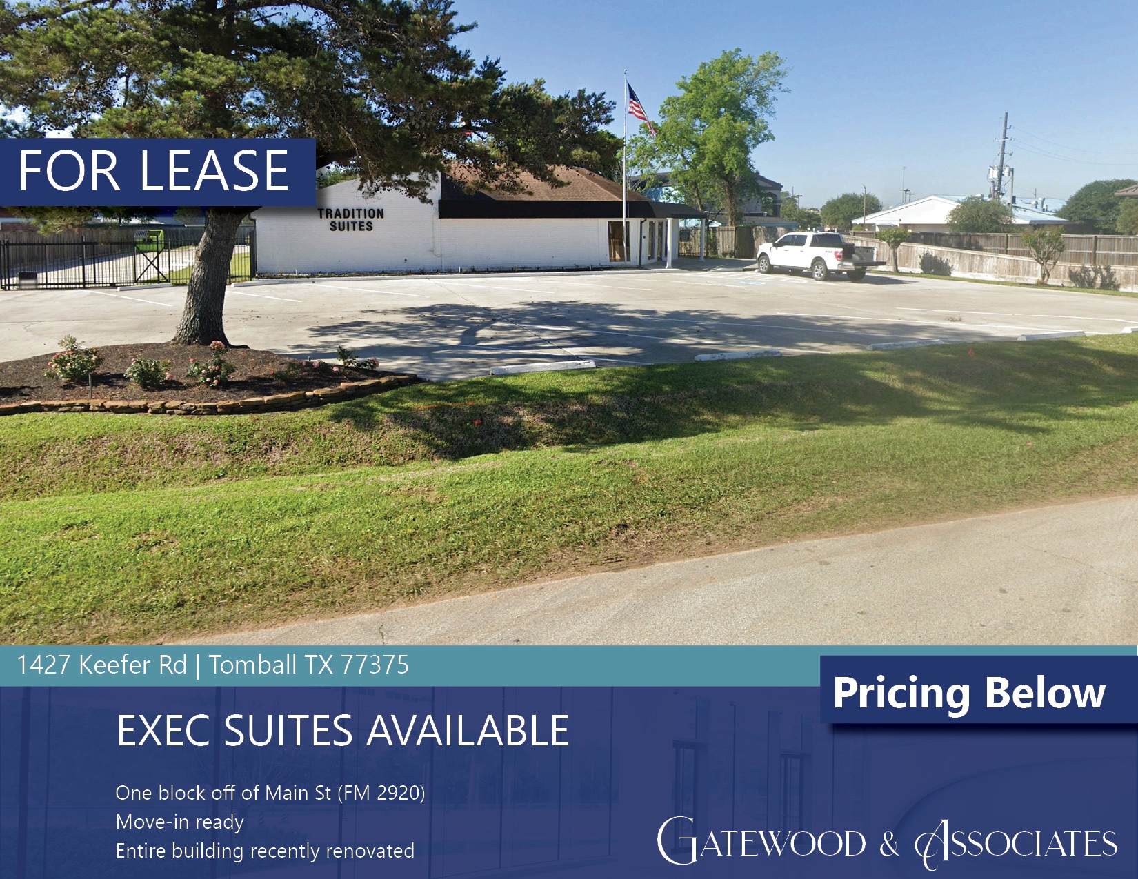 1427 Keefer Rd, Tomball, TX for lease Building Photo- Image 1 of 18