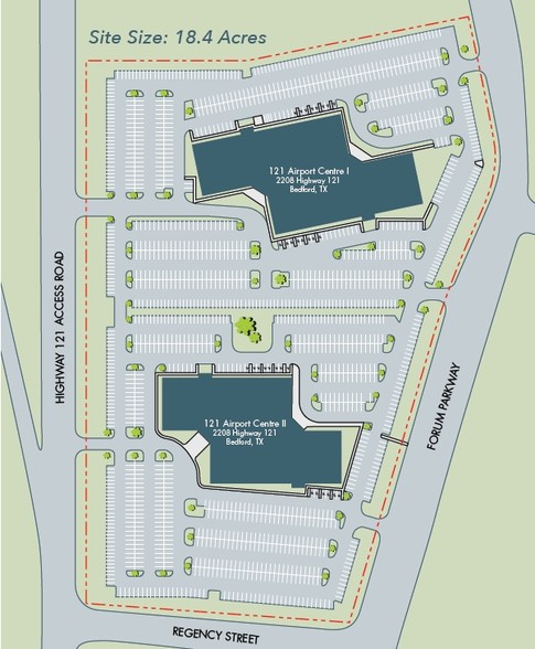 2200 Highway 121, Bedford, TX for lease - Site Plan - Image 2 of 7