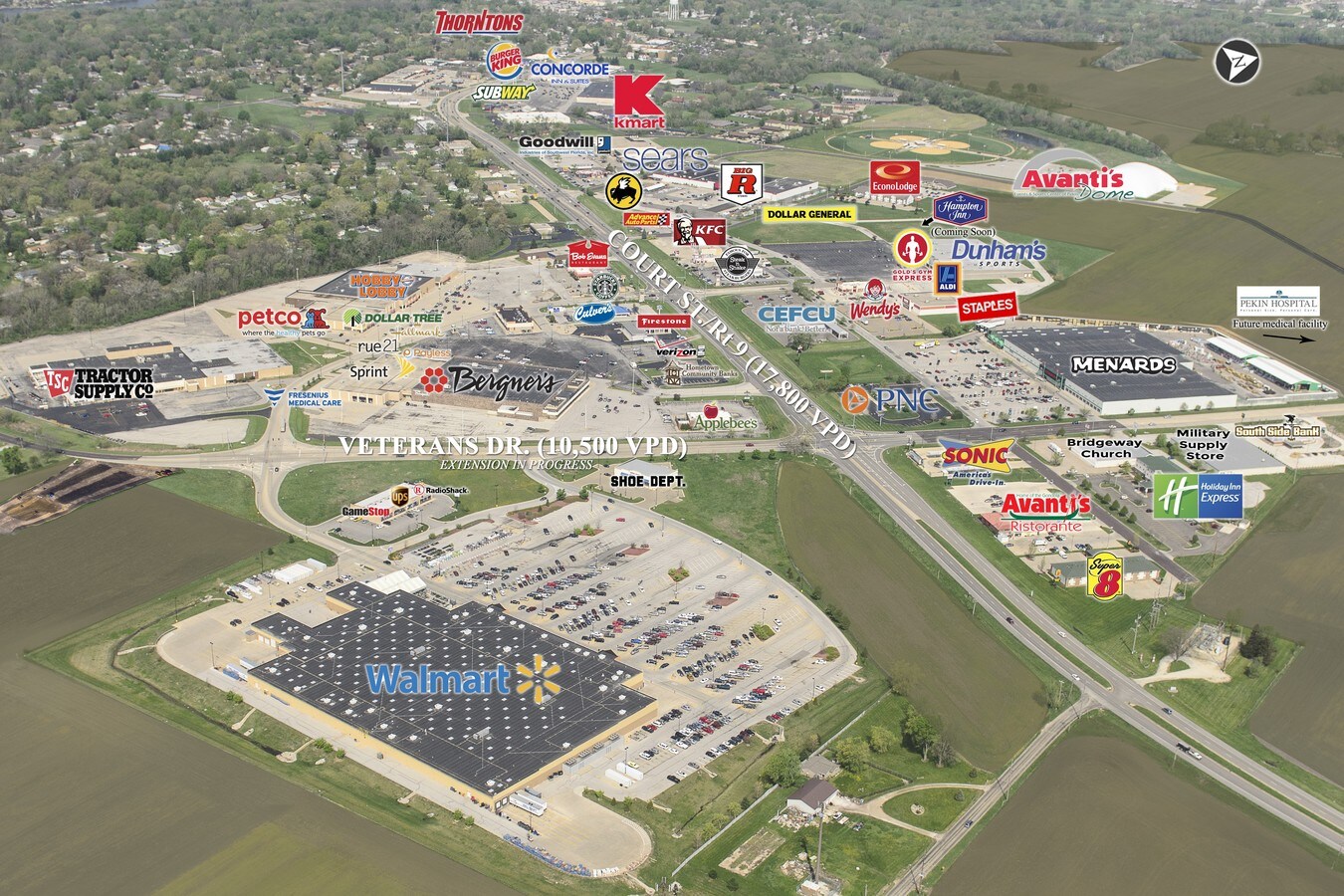 Cullinan Properties Land for Sale Germantown Hills, IL for Sale