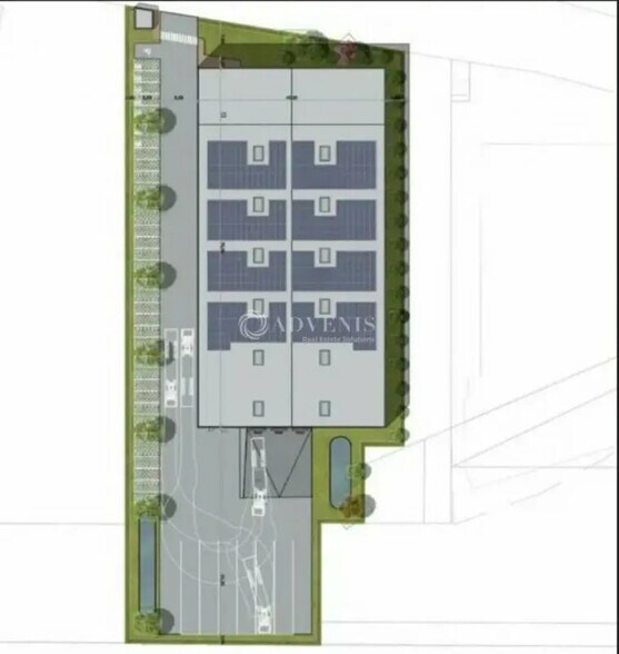 Industrial in Louvres for sale - Site Plan - Image 2 of 3