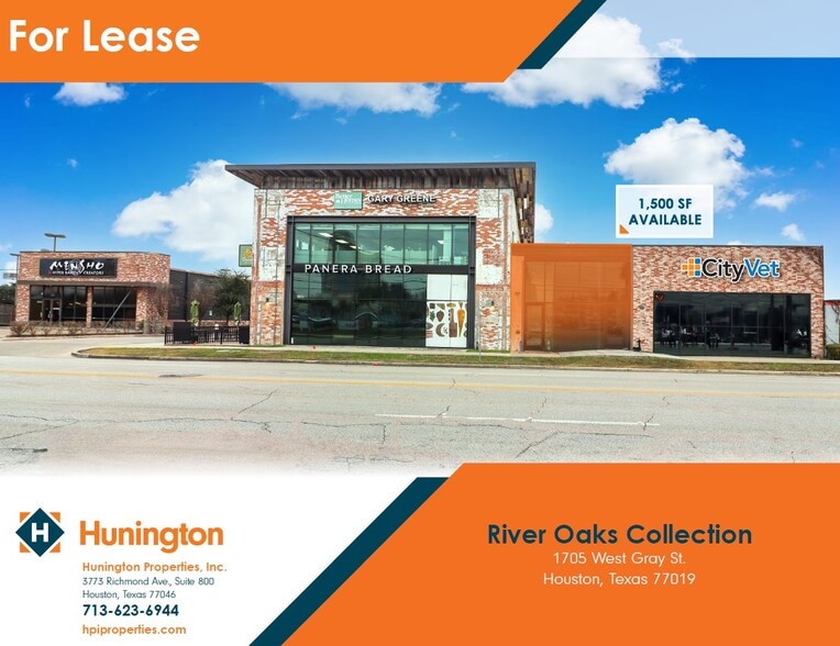1705 W Gray St, Houston, TX for lease - Building Photo - Image 1 of 1