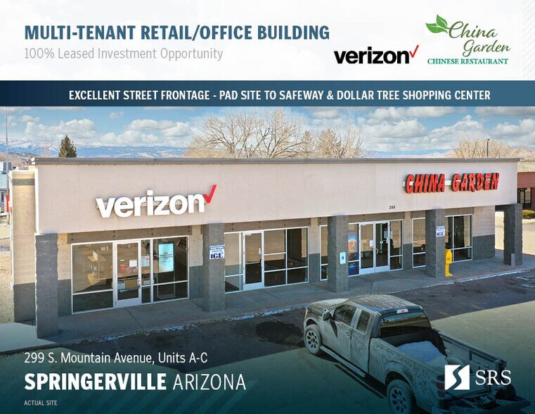 299 S Mountain Ave, Springerville, AZ for sale - Building Photo - Image 1 of 1