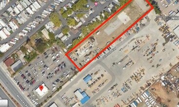 Unit B - 2828 Monterey Hwy, San Jose, CA - AERIAL  map view - Image1