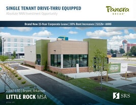 Panera Bread - Bryant AR - NNN Property