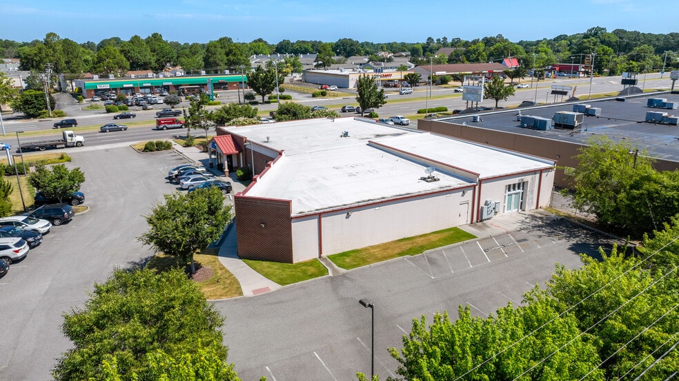 3321 W Mercury Blvd, Hampton, VA for lease - Aerial - Image 3 of 6