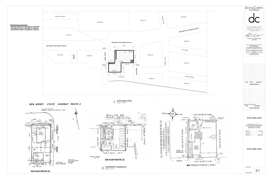 Route 22 E. Rare Investment Opportunity portfolio of 3 properties for sale on LoopNet.com - Site Plan - Image 2 of 2