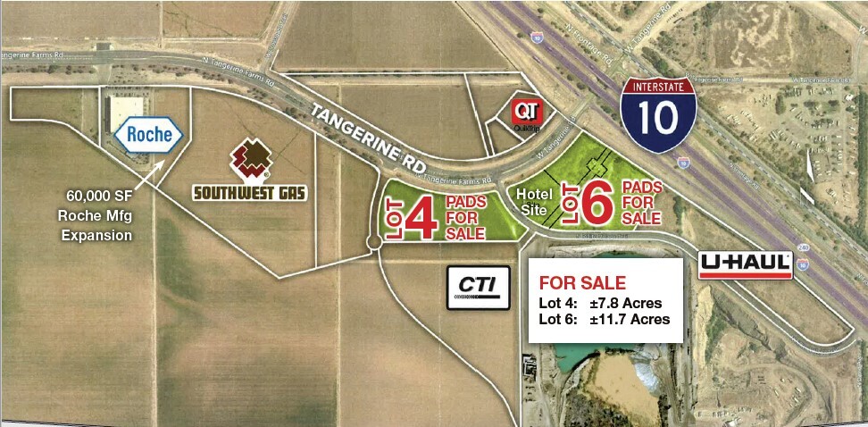 Tangerine & I-10, Marana, AZ 85653 - BUILDING PADS: Tangerine Commerce ...