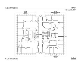 9545 Katy Fwy, Houston, TX for lease Floor Plan- Image 1 of 1