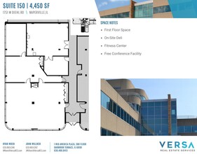 1751-1771 W Diehl Rd, Naperville, IL for lease Floor Plan- Image 1 of 2