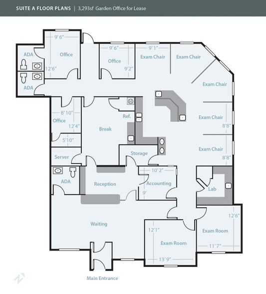 6102 82nd St, Lubbock, TX for lease - Floor Plan - Image 3 of 9