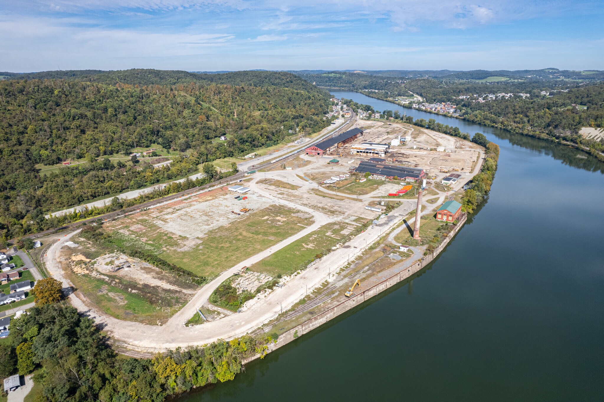 1 Wheeling Pittsburgh Steel Dr, Allenport, PA 15412 Mon River