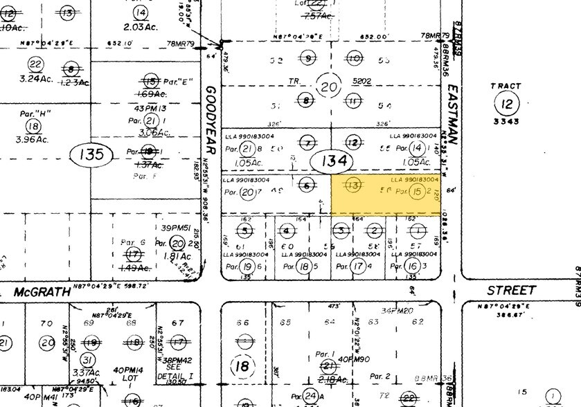 1957 Eastman Ave, Ventura, CA for lease - Plat Map - Image 3 of 17