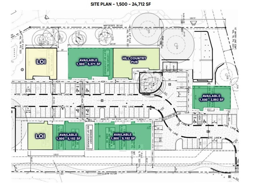 1575 FM 967, Buda, TX for lease - Site Plan - Image 2 of 11