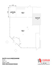 9830 N Michigan Rd, Carmel, IN for lease Floor Plan- Image 2 of 2