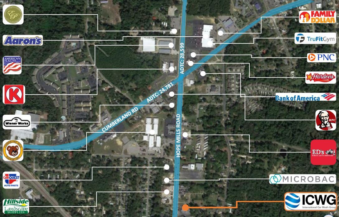 2601 Hope Mills Rd, Fayetteville, NC 28306 International Car Wash Group