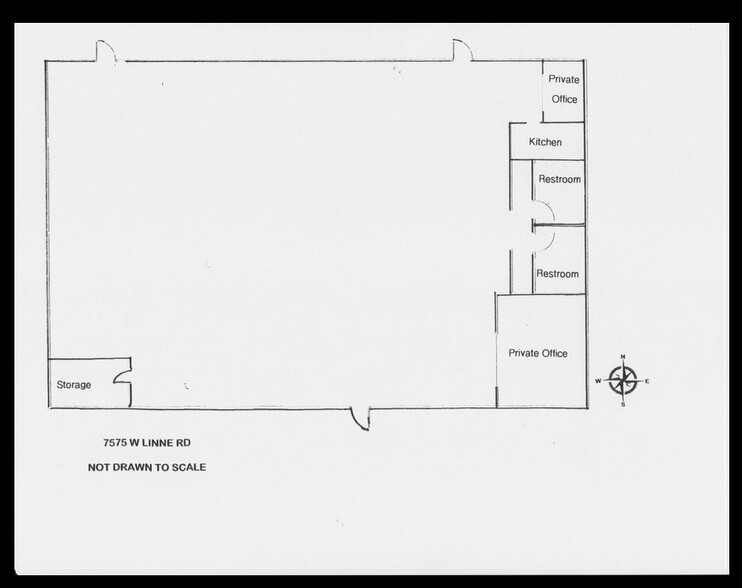 7575 W Linne Rd, Tracy, CA for lease - Floor Plan - Image 2 of 10