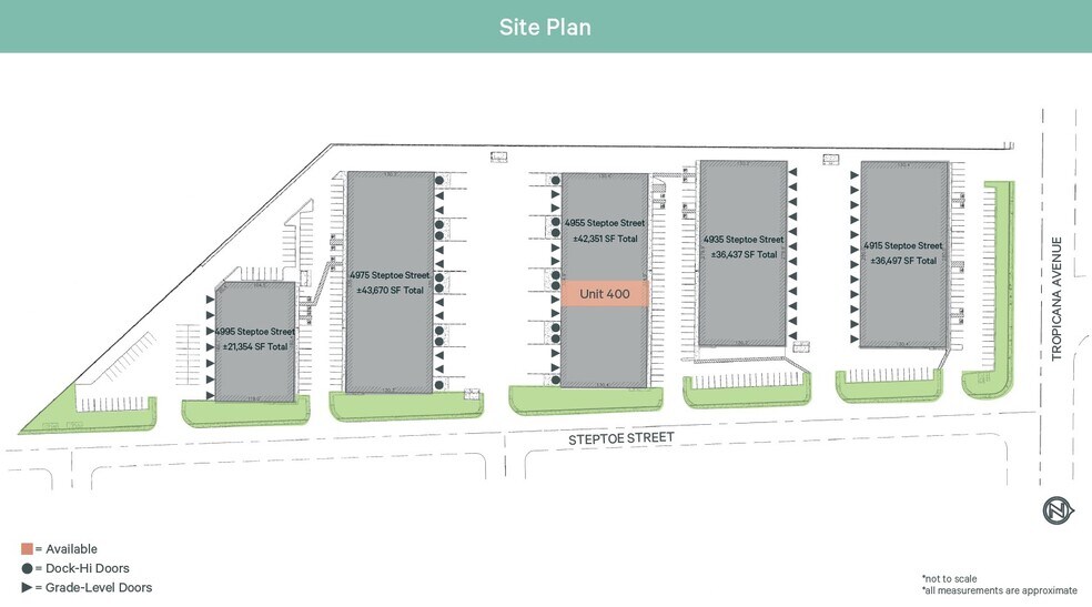 4955 Steptoe St, Las Vegas, NV for lease - Site Plan - Image 2 of 9
