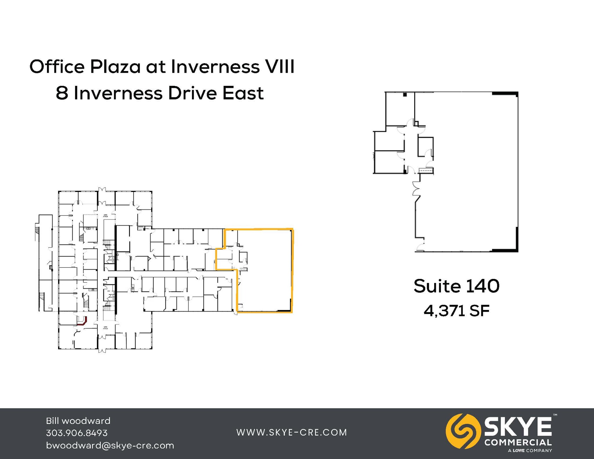 8 Inverness Dr E, Englewood, CO for lease Floor Plan- Image 1 of 2