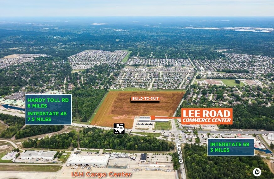 19737 Lee Rd, Humble, TX for sale - Aerial - Image 2 of 7