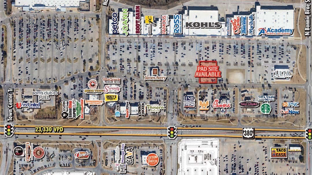 2620 W University Dr, Denton, TX for sale Aerial- Image 1 of 1