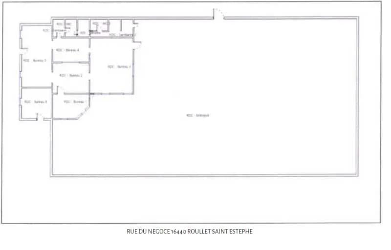 Office in Roullet-Saint-Estèphe for lease - Floor Plan - Image 3 of 3