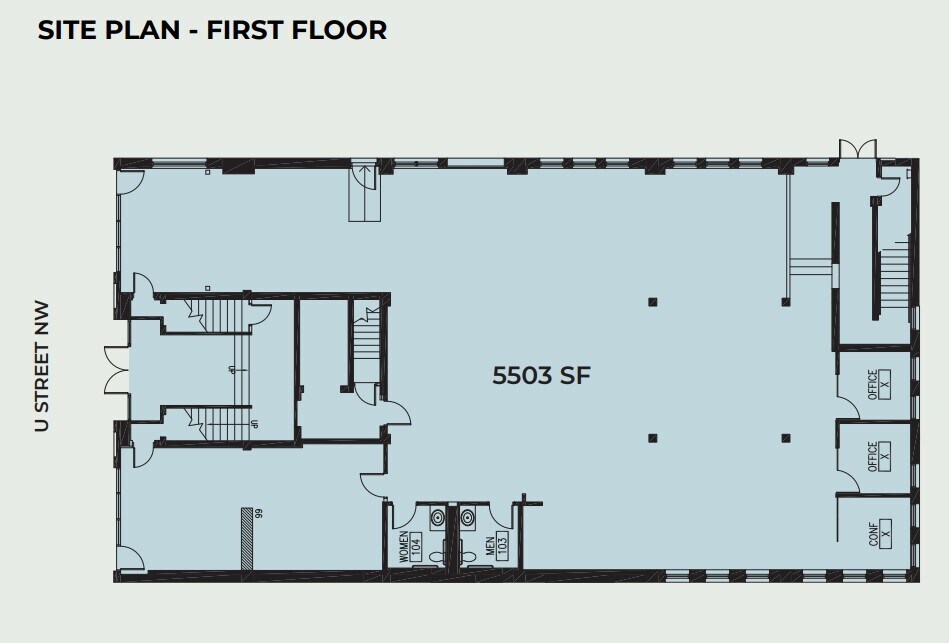 918-922 U St, Washington, DC for sale Floor Plan- Image 1 of 1