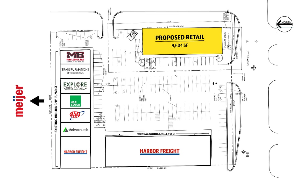 911 E Pickard St, Mount Pleasant, MI for lease - Building Photo - Image 2 of 4